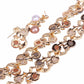 2 Imitation Pearl Necklace Earrings Set Lady Temperament Versatile Jewelry Set