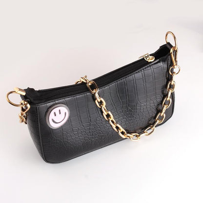 Trendy Metal Bag Decoration Jewelry Personality Versatile Alloy Chain Simple Diagonal Shoulder Strap Hand Chain