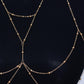Fashion Sexy Versatile Chest Chain Jewelry Alloy Bikini Women's Body Chain