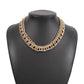Multi-layer chain element clavicle chain versatile creative fashion necklace retro cold personality necklace