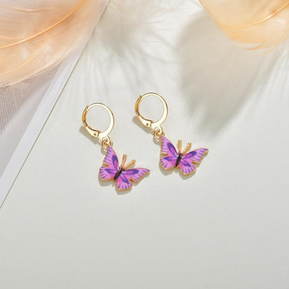 Popular Cute Butterfly Earrings Fashion Small Earrings Earrings Accessories