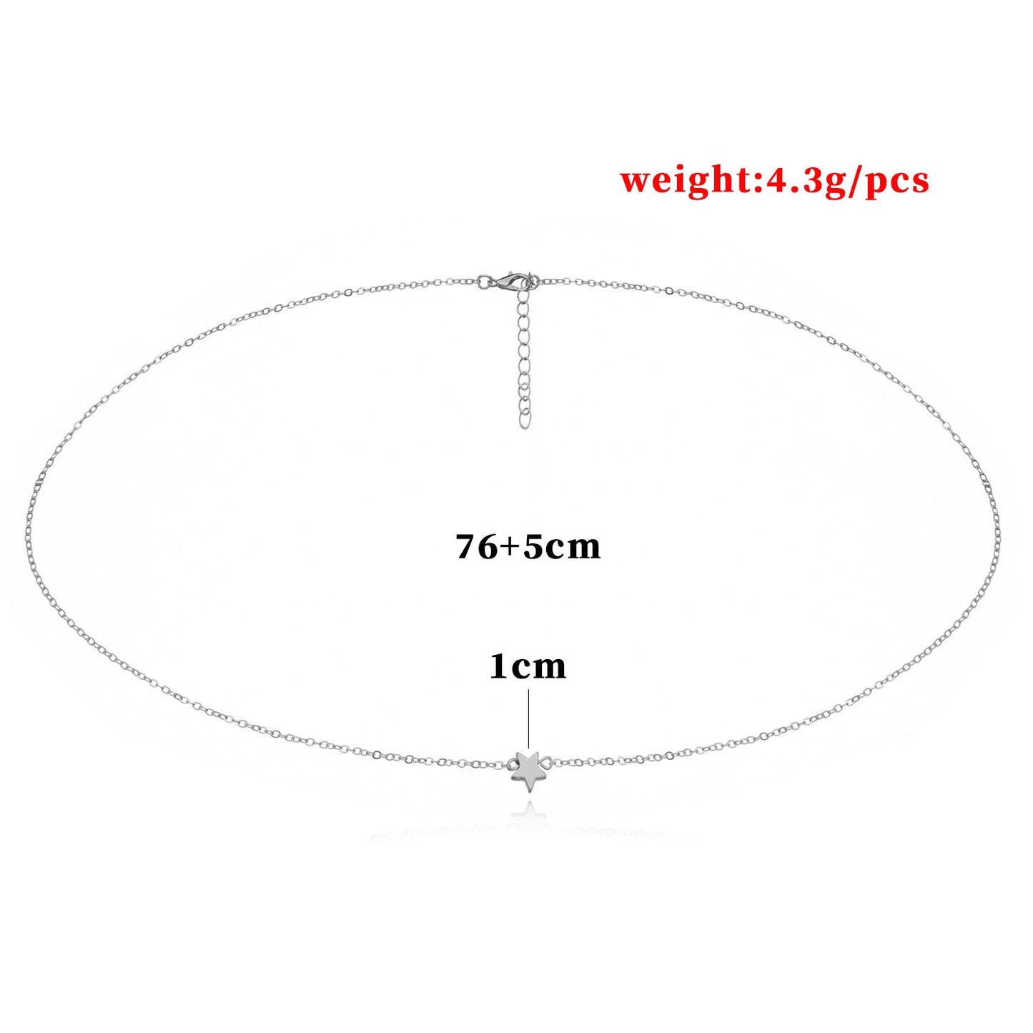 Fashion Jewelry Gold Pentagram Waist Chain BodyChain Bikini Chain Women