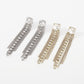 E1599 Light luxury temperament rhinestone tassel earrings exaggerated claw chain net red long fashion earrings women