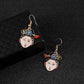 Fashion jewelry personality ancient Chinese beauty avatar earrings exaggerated ancient hair bun human head earrings female