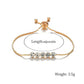Jewelry Round Rhinestone Bracelet Fashion Simple Adjustable Bracelet For Women