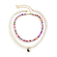 Jewelry Retro Soft Pottery Color Set Necklace Female Simple Tai Chi Imitation Pearl Geometric Necklace