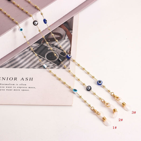 Accessories Mask Chain Glasses Chain Glasses Chain Mask Chain Glasses Devil Eyes Metal Chain