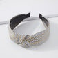 F383 Internet celebrity with the same headband cute girl Mori hair accessories fabric knotted fashion headband female