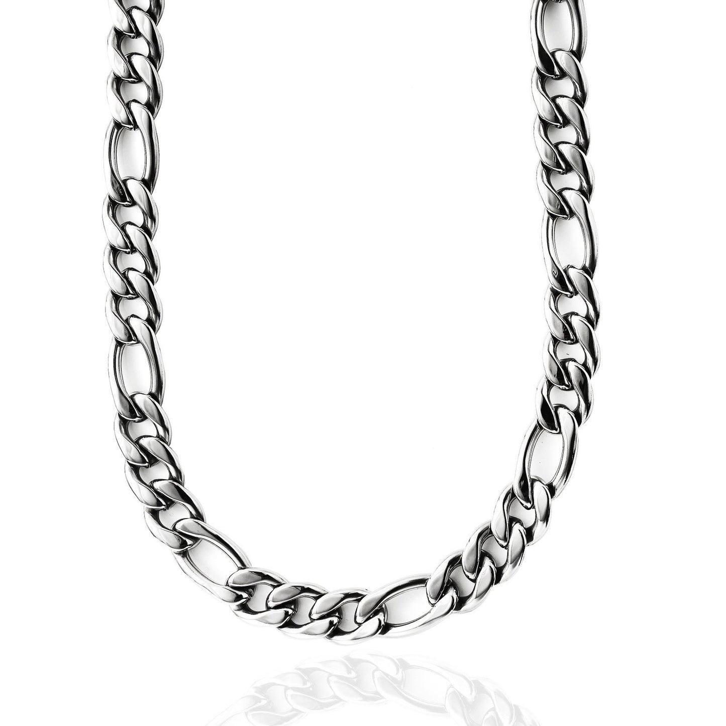 Titanium Steel Necklace Atmospheric Simple Cuban Necklace Street Hip-Hop Trendy Men's Necklace