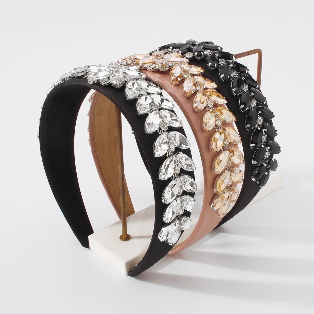 F3841 Jewelry baroque rhinestone fashion headband personality temperament banquet non-slip headband