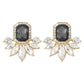 1925 Jewelry Simple Geometric Rhinestone Palace Retro Earrings Fashion Personality Earrings