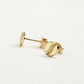 Personality Earrings Round Tai Chi Casual Stud Earrings Jewelry Small Jewelry