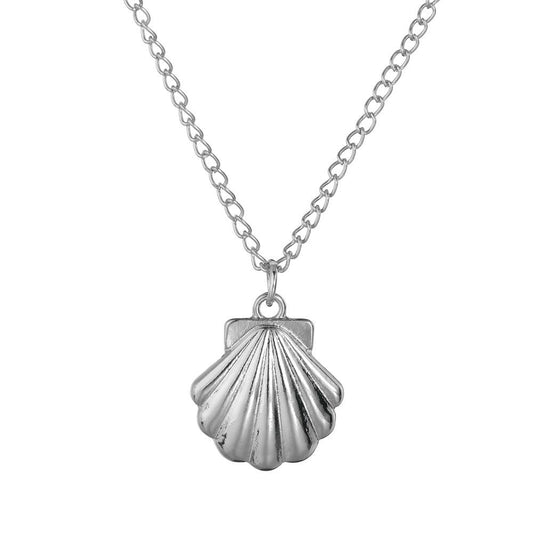 Accessories Small Fresh Necklace Ocean Fairy Tale Small Shell Pendant Necklace Beach Chain Clavicle Chain Necklace