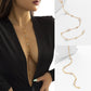 Jewelry Sexy Long Tassel Eye Sequin Necklace Simple Imitation Pearl Single Layer Y Shape Necklace