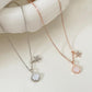 Ins starfish shell necklace female fashion temperament niche diamond star clavicle chain net red sweater chain tide