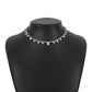 N1354 modern fashion necklace female rhinestone claw chain niche necklace light luxury short choker necklace