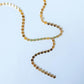 Ladies Simple Handmade Chain Disc Necklace Support Mixed Batch