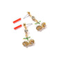 Jewelry Christmas Bell Shape Rhinestone Stud Earrings Fashion Ladies Christmas Gift Earrings Earrings