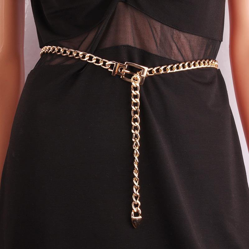 ins waist chain fashion personality chain wild chain belt trendy metal ladies belt