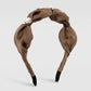 F4257 French baroque fashion headband Xiaoxiang wide edge imitation pearl fold fabric sweet headband