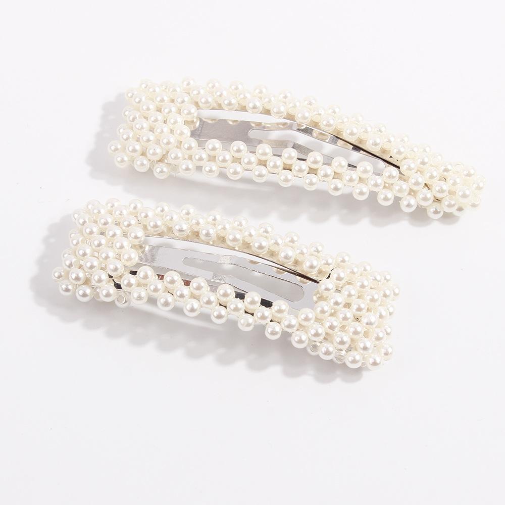 1F161 style temperament headband fashion simple trend pearl hairpin hair accessories