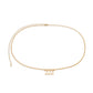 Jewelry Creative Metal Chain Geometric Body Chain Simple Number Pendant Single Layer Waist Chain Female