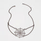 N9398 Halloween Personality Funny Necklace Fashion Alloy Necklace Spider Web Gothic Fun Necklace