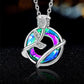 Jewelry Fashion Angel Ring Rose Flower Pendant Necklace Female Niche Design Sense Jewelry