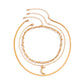 Jewelry Retro Simple Moon Pendant Necklace Hip Hop Personality Metal Snake Bone Chain Chain Necklace