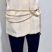 Love chain necklace hip-hop female tide ins niche temperament sweet sweater chain sweater chain jewelry