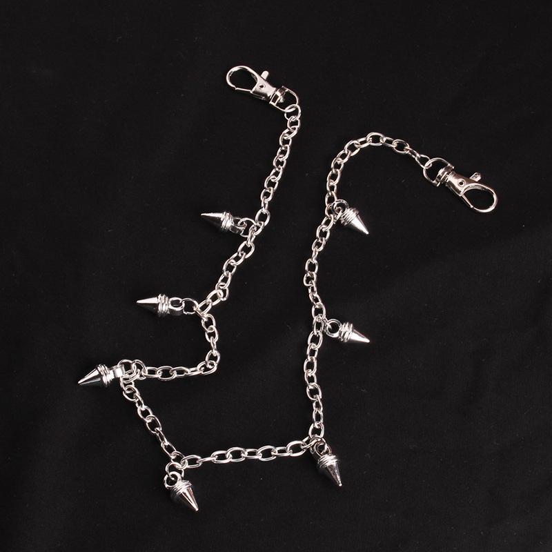 Jewelry Trend Punk Metal Personalized Jeans Chain Versatile Decorative Waist Chain