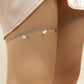 Jewelry Sexy Simple Geometric Butterfly Tassel Leg Chain Temperament Trendy Single Layer Body Chain Female