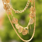 Accessories Ethnic Personality Layered Coin Chain Head Card Handmade Necklace