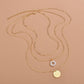Accessories Fashion Pearl Pendant Necklace Vintage Multilayer Chain Necklace Women Jewelry