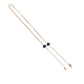 Jewelry glasses chain hanging neck mask anti-lost rope dual-use light skin creative double heart pearl chain