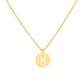 Explosive Jewelry Twelve Constellation Necklace Pisces Round Cake Pendant Clavicle Chain
