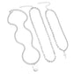 Personality Necklace Female Street Hip Hop Disc Student Multi-layer Simple Sweater Chain Internet Celebrity Cool Pendant Trend