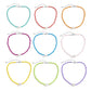 Jewelry Personality Shaped Imitation Pearl Beaded Necklace Simple Irregular Rice Holiday Bead Necklace Female