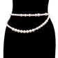 Jewelry Pearl Pendant Decoration Chain Corset Metal Waist Chain Sexy Body Waist Chain