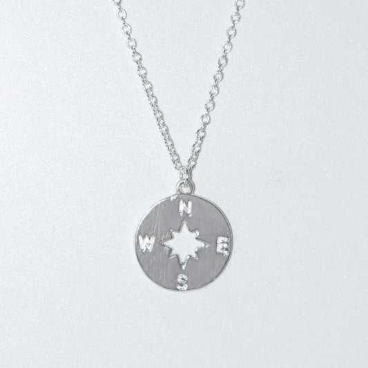 Export Jewelry Compass Compass Necklace Female Pendant Clavicle Chain