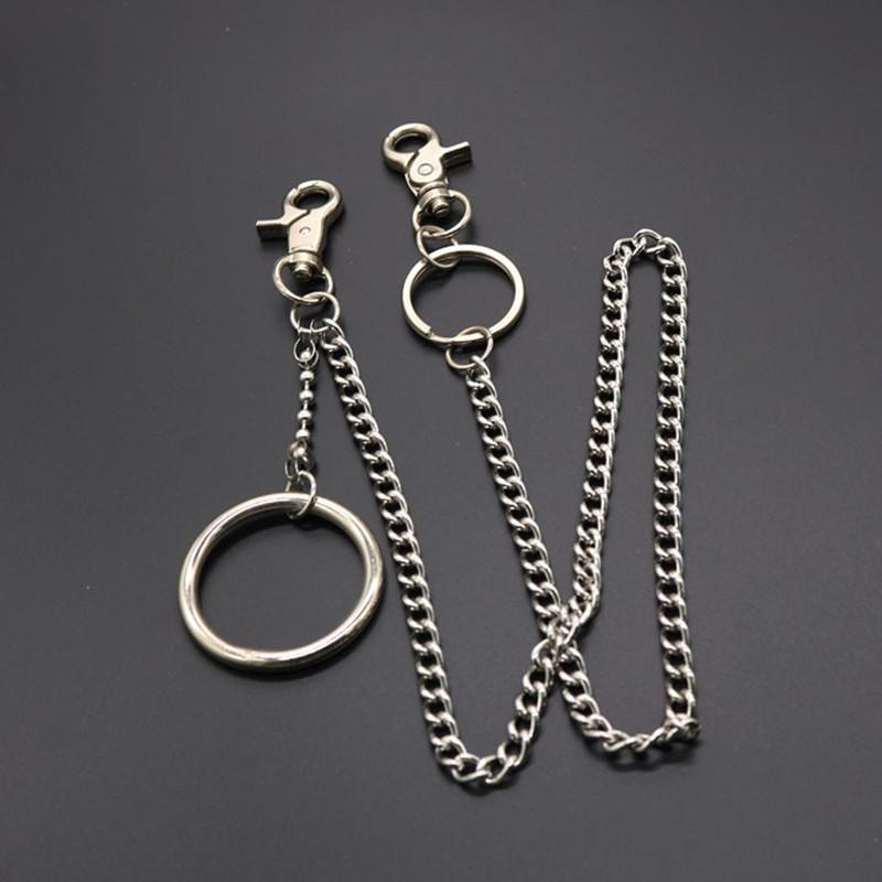 Hip-hop punk fashion metal lock waist chain personality popular jeans chain ins