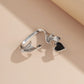 Jewelry Retro Drip Nectarine Heart Stud Earrings Fashion Creative Halloween Elf Wings Ear Bone Clip