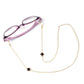 Simple four-leaf clover glass diamond jewelry metal chain sunglasses chain non-slip mask decorative hanging chain