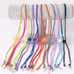 Convenient Elastic Lanyard Candy Color Elastic Hanging Neck Anti Rope Mushroom Buckle Adjustable Mask String