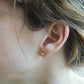 Jewelry simple geometric shape polyhedron earrings classic all-match ladies earrings ear jewelry