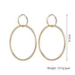 Accessories Fashion Geometric Earrings Night Exaggerated Hoop Earrings