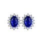 Explosive fashion niche design sense crystal earrings female gemstone earrings diamond earrings jewelry accessories