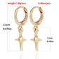 Jewelry ins hot girl multi-element bee geometric pendant earrings female earrings high-end ladies