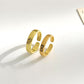 Ins cartoon cute couple ring fashion simple niche design bone puppy opening index finger ring