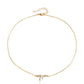 Jewelry Bow Knot Necklace Women's Single Layer All-match Light Luxury Niche Design Sense Clavicle Chain Necklace